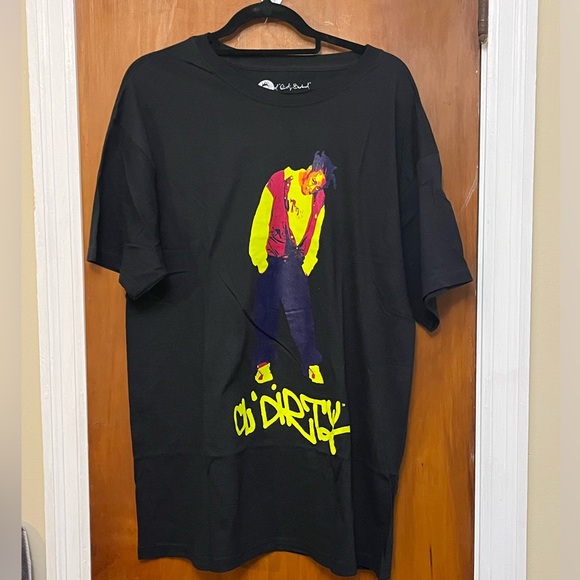 🆕 Black Graphic T-Shirt        XO - Picture 1 of 4